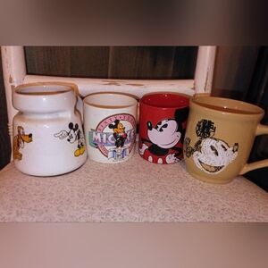 Disney Mickey and Friends Mug Collection Set Of 4